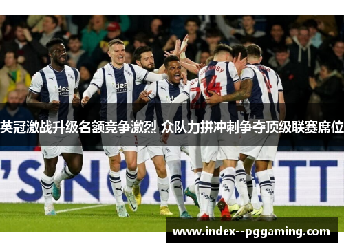 英冠激战升级名额竞争激烈 众队力拼冲刺争夺顶级联赛席位 英冠激战升级名额竞争激烈 众队力拼冲刺争夺顶级联赛席位